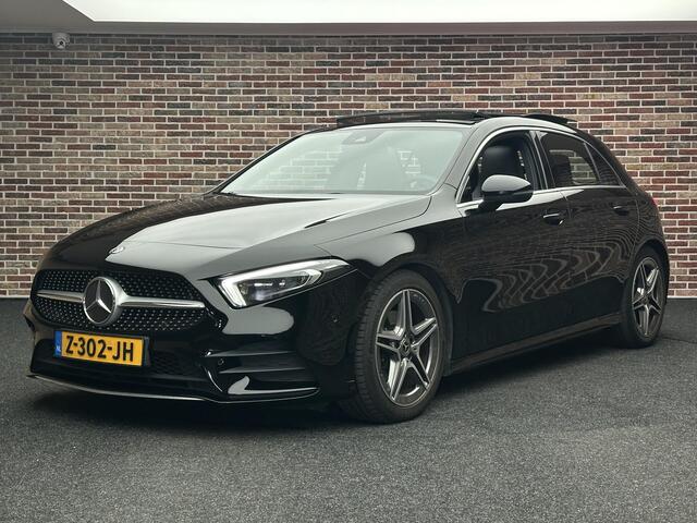 Mercedes-Benz A-KLASSE 180 AMG Line Burmeister Panorama Dealer Ondrh en Garantie