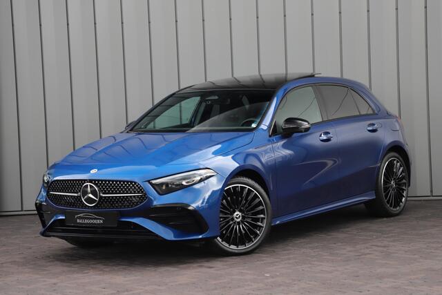 Mercedes-Benz A-KLASSE 250e AMG Aut8 | 218PK | Pano | Head-up | Burmester | Memory | Sfeerverlichting | Multibeam | ACC | Stuurwielverwarming | Trekhaak | 2024.