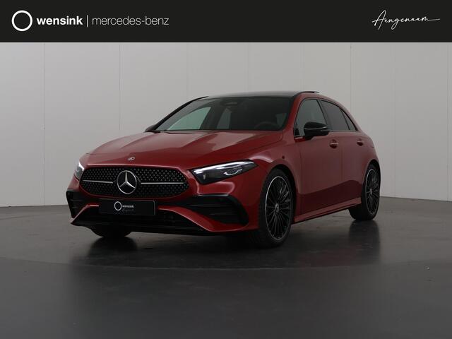 Mercedes-Benz A-KLASSE 180 Business Solution AMG Night pakket | 19 inch velgen | Panoramadak | Keyless entry