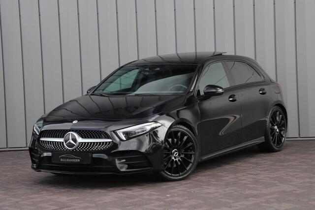 Mercedes-Benz A-KLASSE 220 AMG Aut7 | 190PK | Pano | Adaptief-onderstel | Sfeerverlichting | Burmester | Memory | Multibeam | ACC | Widescreen | 2019.