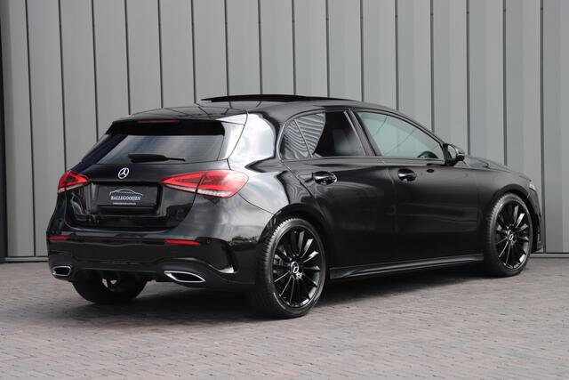 Mercedes-Benz A-KLASSE 220 AMG Aut7 | 190PK | Pano | Adaptief-onderstel | Sfeerverlichting | Burmester | Memory | Multibeam | ACC | Widescreen | 2019.