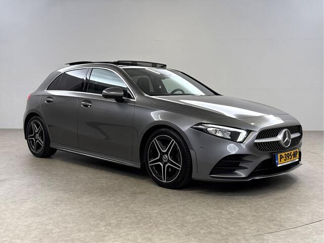 Mercedes-Benz A-KLASSE 180 AMG Pano Sfeerverl. LED Carplay Virtual Clima Cruise Navi PDC 18''LMV