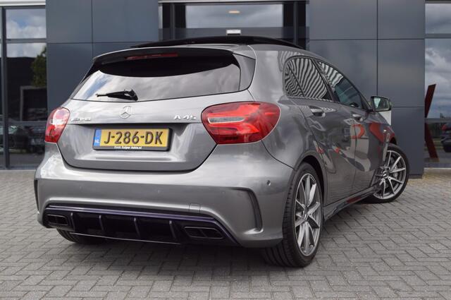 Mercedes-Benz A-KLASSE A45 AMG 4Matic Stage 1/ Downpipe/ Panodak /Carplay /Leer/Harman Kardon/Camera