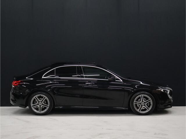 Mercedes-Benz A-KLASSE 200 AMG Sport [SFEER, SCHUIFKANTELDAK, CAMERA, PDC 360, MEMORY SEATS, STOELVERWARMING, CRUISE CONTROL, FLIPPERS, NAVIGATIE, NIEUWSTAAT]