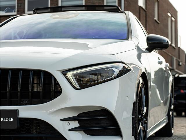 Mercedes-Benz A-KLASSE 180 Premium Plus AMG PANO MEMORY STOEL CAMERA 19 INCH WIDESCREEN NIGHT PAKKET BOMVOL!!