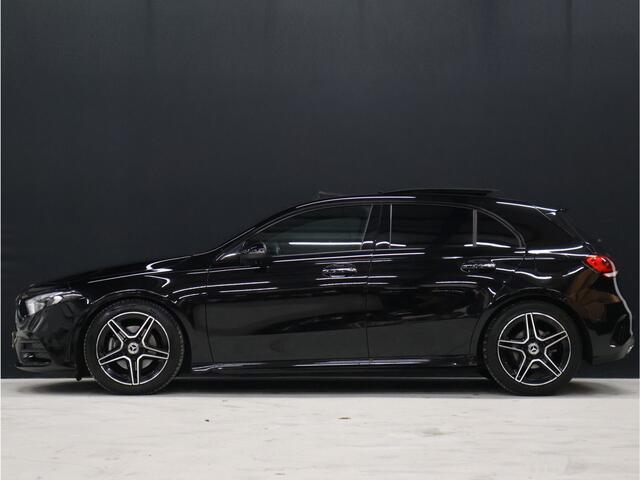 Mercedes-Benz A-KLASSE 180 Business Solution AMG [SCHUIFKANTELDAK, CAMERA, PDC 360, MEMORY SEATS, CRUISE CONTROL, STOELVERWARMING, SFEERVERLICHTING, BLUETOOTH TELEFOON, NIEUWSTAAT]