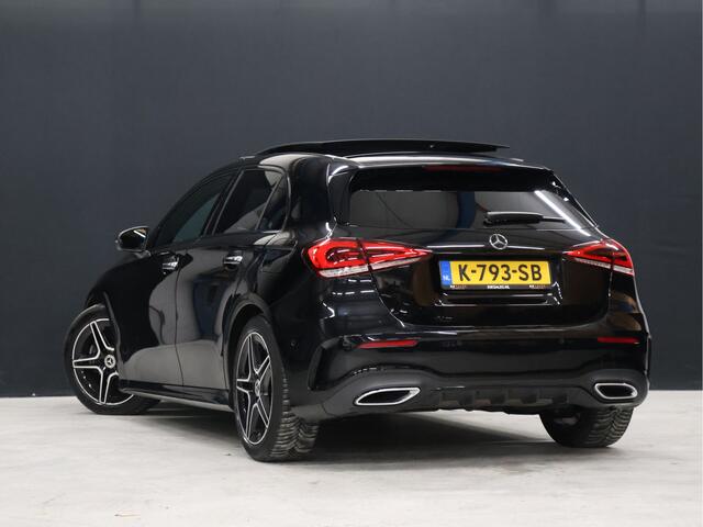 Mercedes-Benz A-KLASSE 180 Business Solution AMG [SCHUIFKANTELDAK, CAMERA, PDC 360, MEMORY SEATS, CRUISE CONTROL, STOELVERWARMING, SFEERVERLICHTING, BLUETOOTH TELEFOON, NIEUWSTAAT]