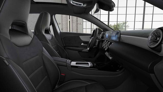 Mercedes-Benz A-KLASSE 180 Business Solution AMG | AMG Line Plus | Nightpakket | Panoramaschuifdak | Head-up display | Stoelverwarming voor| 360° camera | Dodehoekassistent |