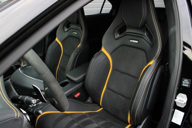 Mercedes-Benz A-KLASSE AMG 45 4M Yellow Night Edition Memory | Schaalstoelen | Camera | 1e Eigenaar | Dealer Onderhouden | Sfeerverlichting | HarmanKardon