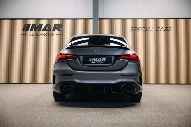 Mercedes-Benz A-KLASSE 250 e | Burmester | Pano | Hybride | Matte Grijs | Head-Up | Stoelverwarming |