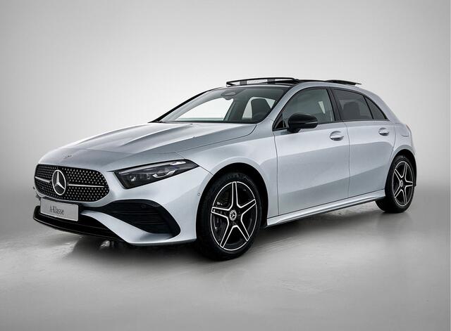 Mercedes-Benz A-KLASSE 250 e Business Solution AMG | Nightpakket | Panoramaschuifdak | Multibeam LED | Stoelverwarming voor | Smartphone integratie | KEYLESS GO | Extra USB-poorten |