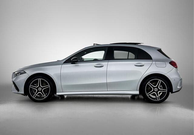 Mercedes-Benz A-KLASSE 250 e Business Solution AMG | Nightpakket | Panoramaschuifdak | Multibeam LED | Stoelverwarming voor | Smartphone integratie | KEYLESS GO | Extra USB-poorten |