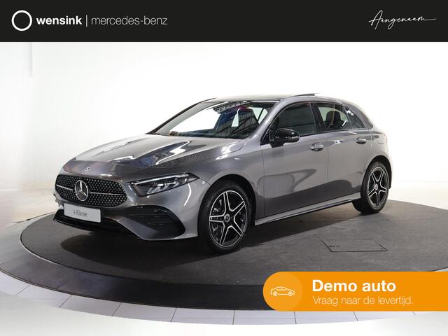 Mercedes-Benz A-KLASSE 250e Star Edition AMG Line | Night | Panoramadak | Sfeerverlichting | Stoelverwarming | Parkeercamera |
