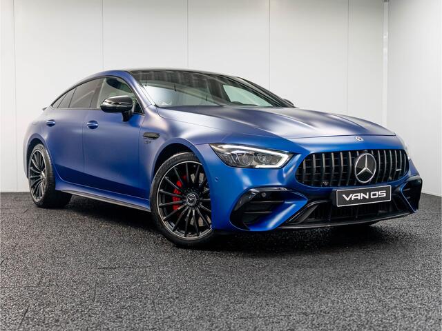 Mercedes-Benz AMG-GT 4-Door Coupe AMG 43 4MATIC+ Premium Plus | Spectraalblauw Magno | Carbonpakket | Night | Nappa