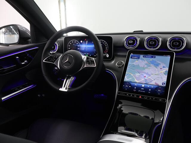 Mercedes-Benz C-KLASSE Estate 300e Star Edition | Achteruitrijcamera | Panoramaschuifdak | Sfeerverlichting | Stoelverwarming | Easypack-achterklep |