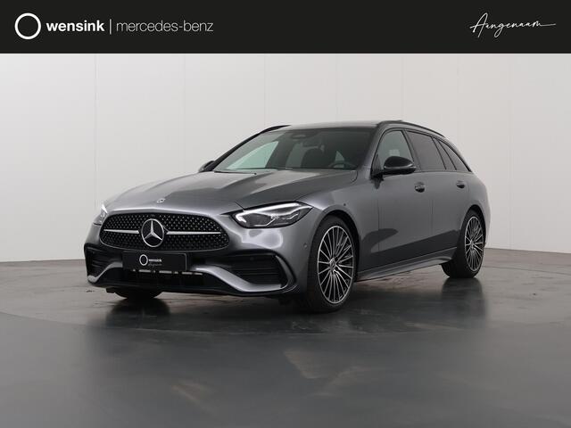 Mercedes-Benz C-KLASSE 180 Estate Star Edition AMG Line | Panoramadak | 19'' multispaaks velgen | Nightpakket | Memorypakket | Apple Car Play | Guard 360