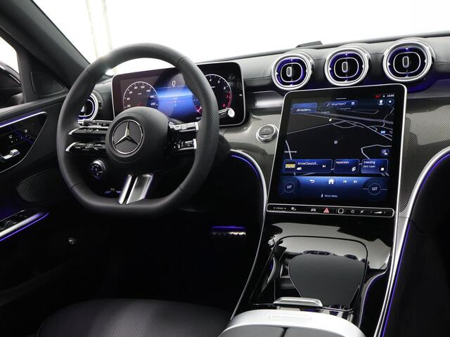 Mercedes-Benz C-KLASSE 180 Estate Star Edition AMG Line | Panoramadak | 19'' multispaaks velgen | Nightpakket | Memorypakket | Apple Car Play | Guard 360