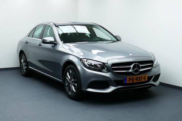 Mercedes-Benz C-KLASSE 180 Prestige. Half Leer, Stoelverw, Navi, Clima, Cruise, PDC V+A
