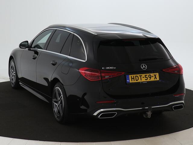 Mercedes-Benz C-KLASSE Estate 300 e AMG Plug-In Hybride | AMG Styling | EASY PACK achterklep | Sfeerverlichting | Dodehoekassistent | KeylessGo | Inclusief 24 maanden MB Certified garantie voor Europa.