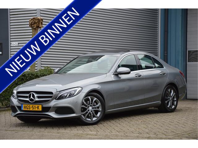 Mercedes-Benz C-KLASSE 180 AMBITION | AUTOMAAT | SCHUIFDAK | TREKHAAK | SFEERVERL | LED | ENZ