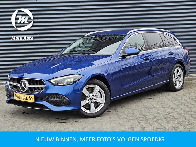Mercedes-Benz C-KLASSE Estate 300 e Plug In Hybrid 320pk PHEV | Adaptive Cruise | Camera | Stoelverwarming | Apple Carplay | DAB | LED | Navi Full Map | Virtual |