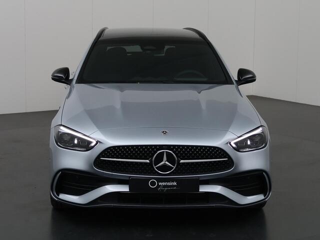 Mercedes-Benz C-KLASSE Estate 300 e Business Solution AMG | Panoramadak | Digital Light | Trekhaak | Nightpakket | Memory pakket