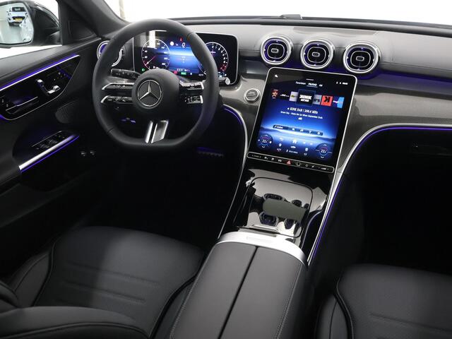 Mercedes-Benz C-KLASSE Estate 300 e Business Solution AMG | Panoramadak | Digital Light | Trekhaak | Nightpakket | Memory pakket