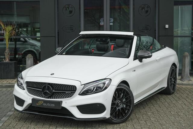 Mercedes-Benz C-KLASSE Cabrio C43 AMG 4MATIC Airscarf CommandOnline Led Intelligent Stoelverwarming Designo