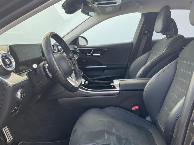 Mercedes-Benz C-KLASSE 220 D AMG Line Stoel.electr.Verw Sfeerverl, Hybride Nieuwstaat Grafietgrijs metalliclak