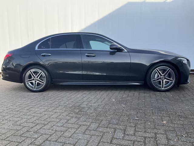 Mercedes-Benz C-KLASSE 220 D AMG Line Stoel.electr.Verw Sfeerverl, Hybride Nieuwstaat Grafietgrijs metalliclak