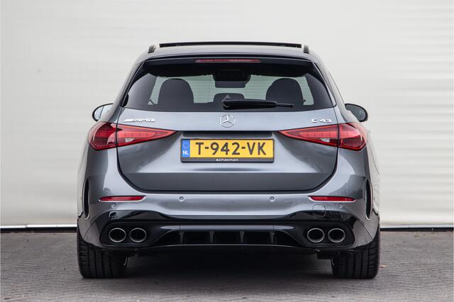 Mercedes-Benz C-KLASSE Estate AMG 43 4MATIC Burmester, Distronic, Nappa Leder, Pano, Achterasbesturing, 408pk