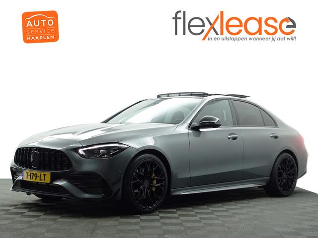 Mercedes-Benz C-KLASSE 180 AMG Performance Aut- Panoramadak, Laser Led, Sfeerverlichting, Concavers, Aero Kit, Spoor Assist