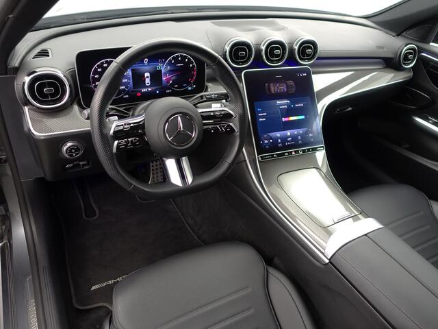 Mercedes-Benz C-KLASSE 180 AMG Performance Aut- Panoramadak, Laser Led, Sfeerverlichting, Concavers, Aero Kit, Spoor Assist