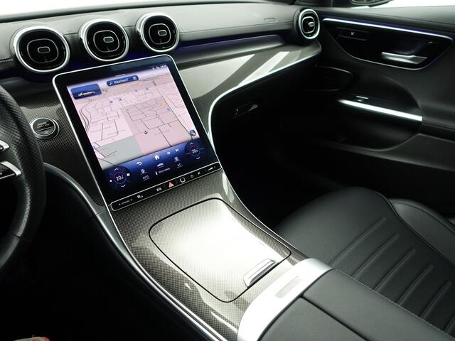 Mercedes-Benz C-KLASSE 180 AMG Performance Aut- Panoramadak, Laser Led, Sfeerverlichting, Concavers, Aero Kit, Spoor Assist