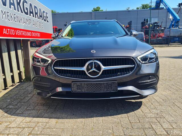 Mercedes-Benz C-KLASSE Estate 300 e Luxury Line Limited 18"/Leder + memory l/r + massage/360 camera/Elektrische klep/Adaptieve cruise/Dodehoek/Sfeerverlichting