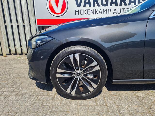 Mercedes-Benz C-KLASSE Estate 300 e Luxury Line Limited 18"/Leder + memory l/r + massage/360 camera/Elektrische klep/Adaptieve cruise/Dodehoek/Sfeerverlichting