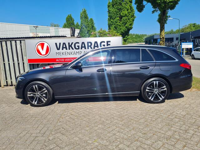 Mercedes-Benz C-KLASSE Estate 300 e Luxury Line Limited 18"/Leder + memory l/r + massage/360 camera/Elektrische klep/Adaptieve cruise/Dodehoek/Sfeerverlichting
