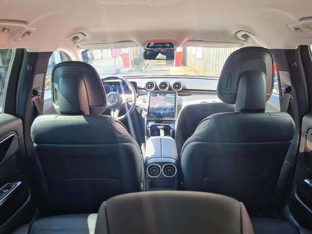 Mercedes-Benz C-KLASSE Estate 300 e Luxury Line Limited 18"/Leder + memory l/r + massage/360 camera/Elektrische klep/Adaptieve cruise/Dodehoek/Sfeerverlichting