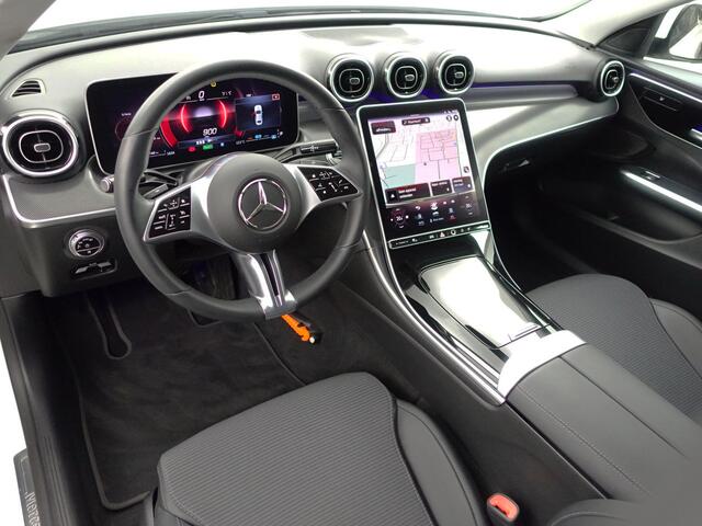 Mercedes-Benz C-KLASSE 200 AMG Night Edition Aut- Sfeerverlichting, Camera, Xenon Led, Carplay, Lane Assist, Park Assist