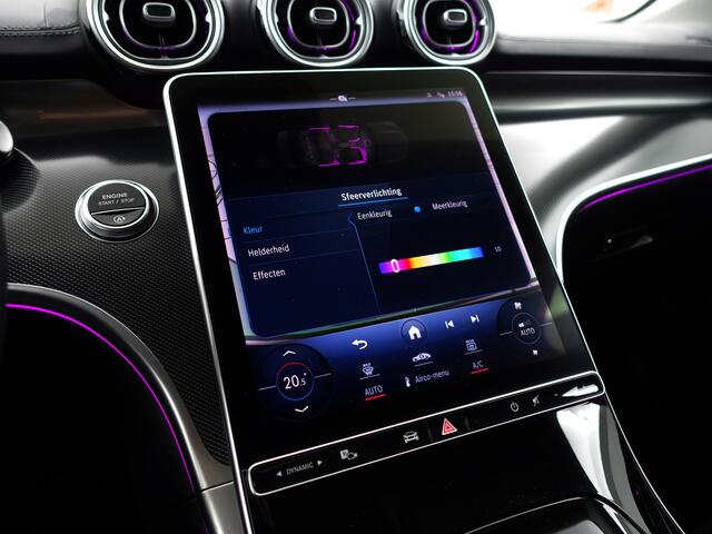 Mercedes-Benz C-KLASSE 180 AMG Edition Aut- Sfeerverlichting, Xenon Led, Camera, Park Assist, Carbon, Keyless,