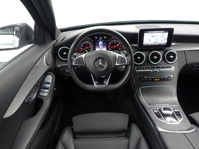Mercedes-Benz C-KLASSE Estate 180 AMG Night Edition Aut- Panodak, Xenon Led, Sfeerverlichting, Burmester, Stoelverwarming, Keyless