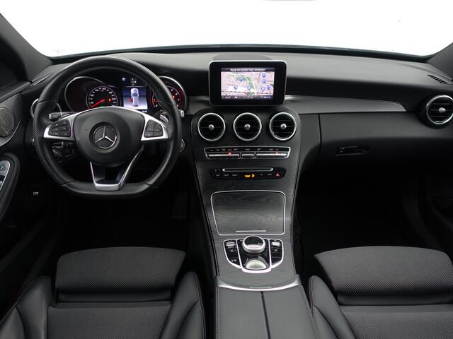 Mercedes-Benz C-KLASSE Estate 180 AMG Night Edition Aut- Panodak, Xenon Led, Sfeerverlichting, Burmester, Stoelverwarming, Keyless
