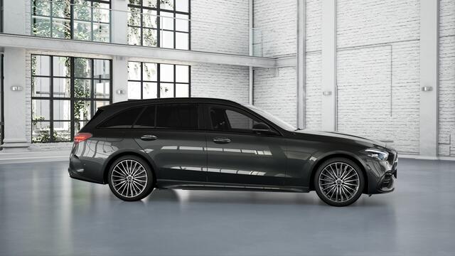 Mercedes-Benz C-KLASSE Estate 180 Business Solution AMG | Trekhaak | Nightpakket | Parkeerpakket met 360°-camera | EASY PACK achterklep | Antidiefstalpakket GUARD 360° Plus | Memorypakket | KEYLESS GO | Dodehoekassistent |