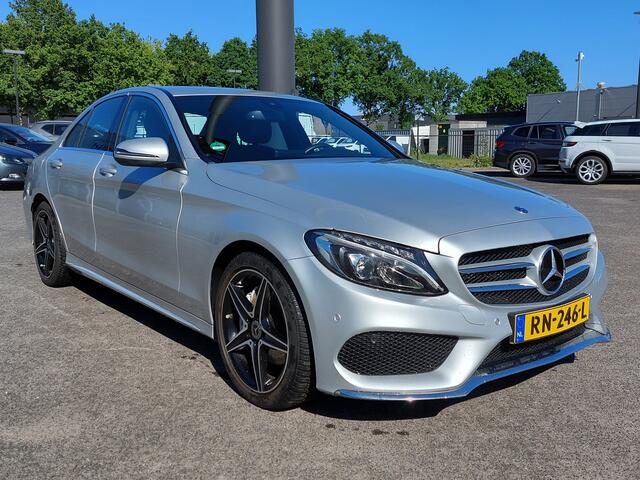 Mercedes-Benz C-KLASSE 180 156pk Automaat Sport Edition AMG | Origineel NL | Navi | Clima | Cruise | Led Koplampen | Pdc V+A+Assist+Camera | Stoelverwarming | Dodehoek+Licht+Regensensor | 18''lm