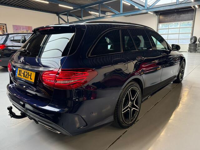 Mercedes-Benz C-KLASSE Estate 160 DCT AMG Line Panoramadak Trekhaak Achteruitrijcamera LED DAB Night Pack