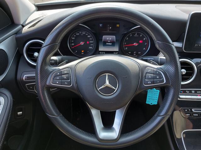 Mercedes-Benz C-KLASSE 180 156pk Automaat Business Solution Plus | Origineel NL | Navi | Clima | Cruise | Led Koplampen | Pdc V+A+Assist+Camera | Dodehoek+Licht+Regensensor | Privacy Glass | 18''lm