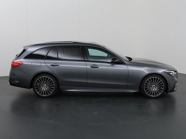 Mercedes-Benz C-KLASSE Estate 180 Star Edition AMG Line | 360 Camera | Keyless Entry | Digital Light | Panorama dak | 20 inch LM Velgen | Night Pakket | Dode hoek ass | Memory stoelen