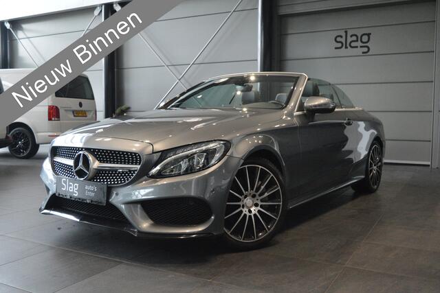 Mercedes-Benz C-KLASSE Cabrio 200 AMG Pakket navi led Airscarf 19 inch 184 pk !!