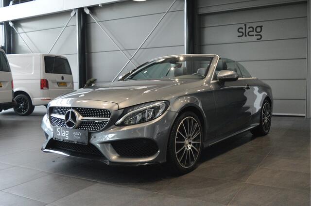 Mercedes-Benz C-KLASSE Cabrio 200 AMG Pakket navi led Airscarf 19 inch 184 pk !!