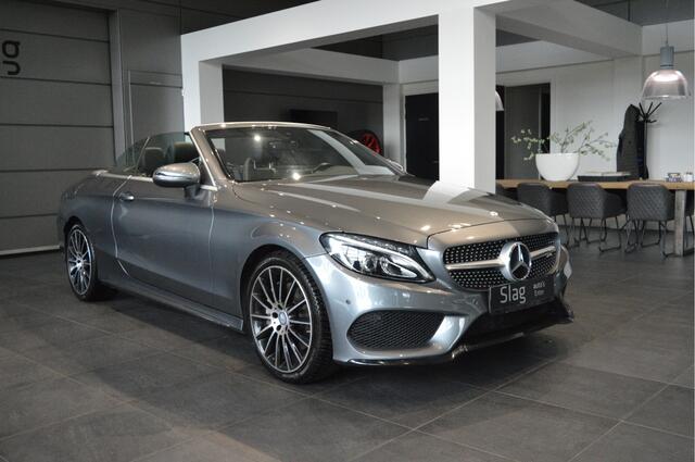 Mercedes-Benz C-KLASSE Cabrio 200 AMG Pakket navi led Airscarf 19 inch 184 pk !!